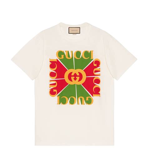 white gucci t shirt vintage|second hand gucci t shirts.